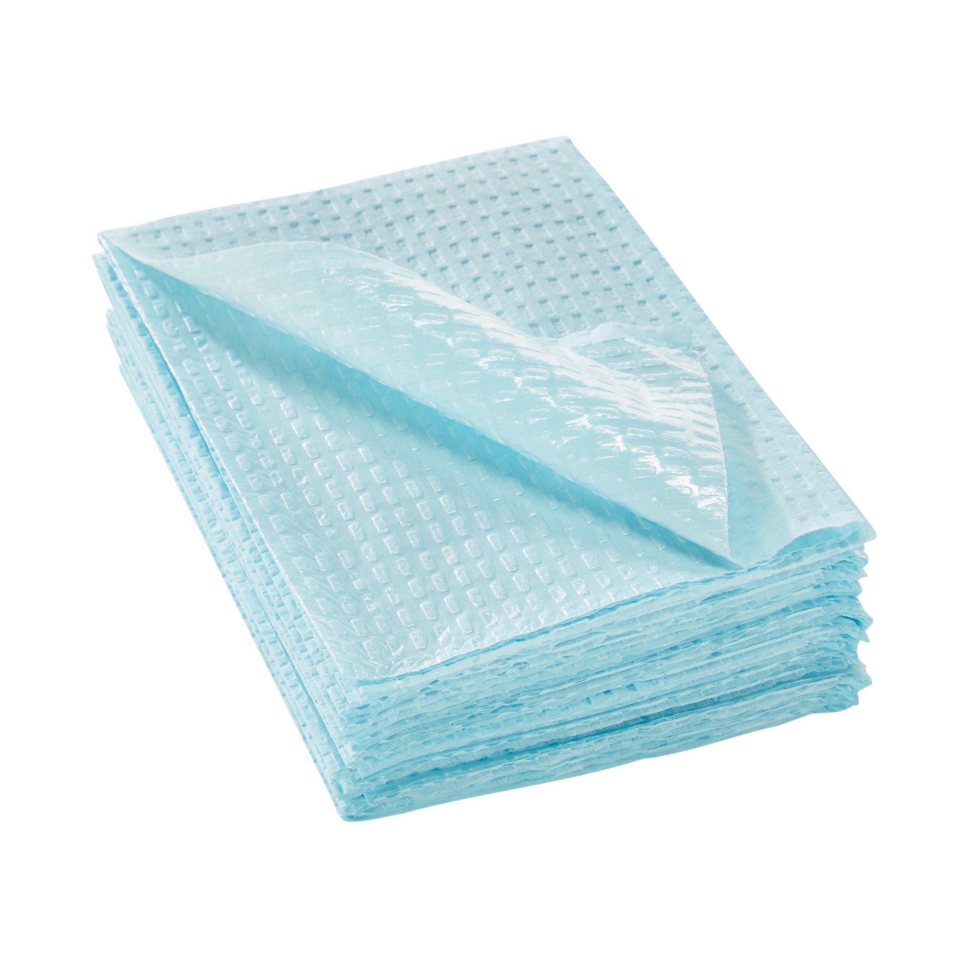TOWEL PRO 2PLY/POLY BLUE 13X18 (500/CS) Mckesson Medical and Surgical Inc
