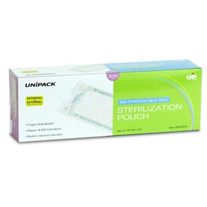 Sterilization Pouches 10" x 15" 200/BX Dukal Corporation