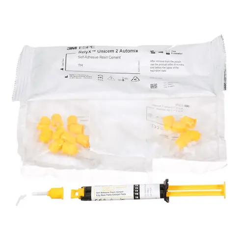 RelyX Unicem 2 Self-Adhesive Resin Cement, Automix Syringe Refill Kits Translucent