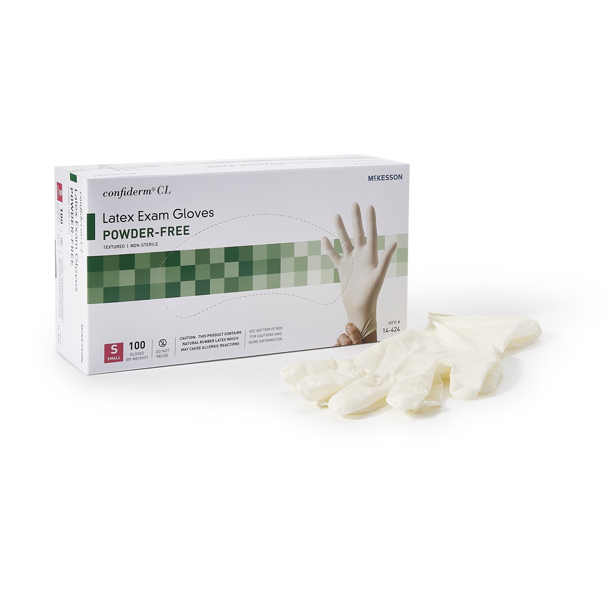 GLOVE, EXAM LATEX LARGE N/S (100/BX 10BX/CS) Mckesson Medical and Surgical Inc