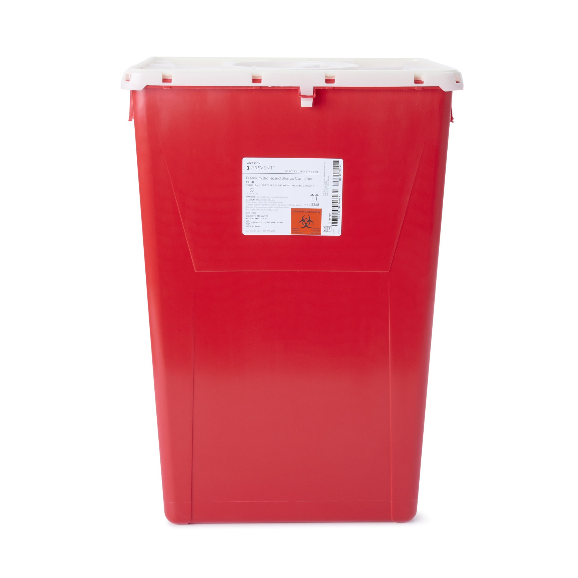 SHARPS Container RED 2GL EACH Mckesson Medical and Surgical Inc 47