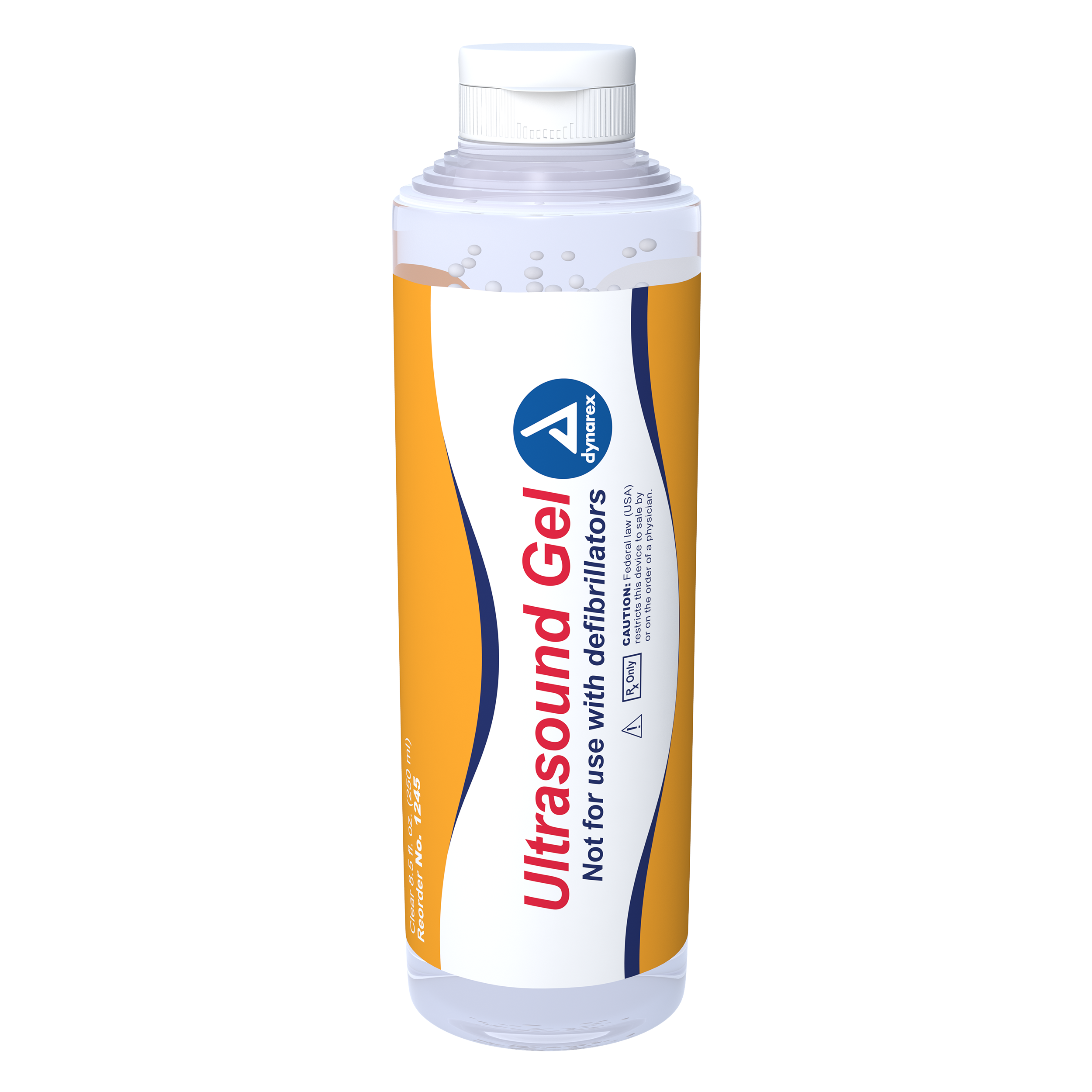 Ultrasound Gel - 0.25 liter (8.5 fl oz) Clear EACH Dynarex Corporation