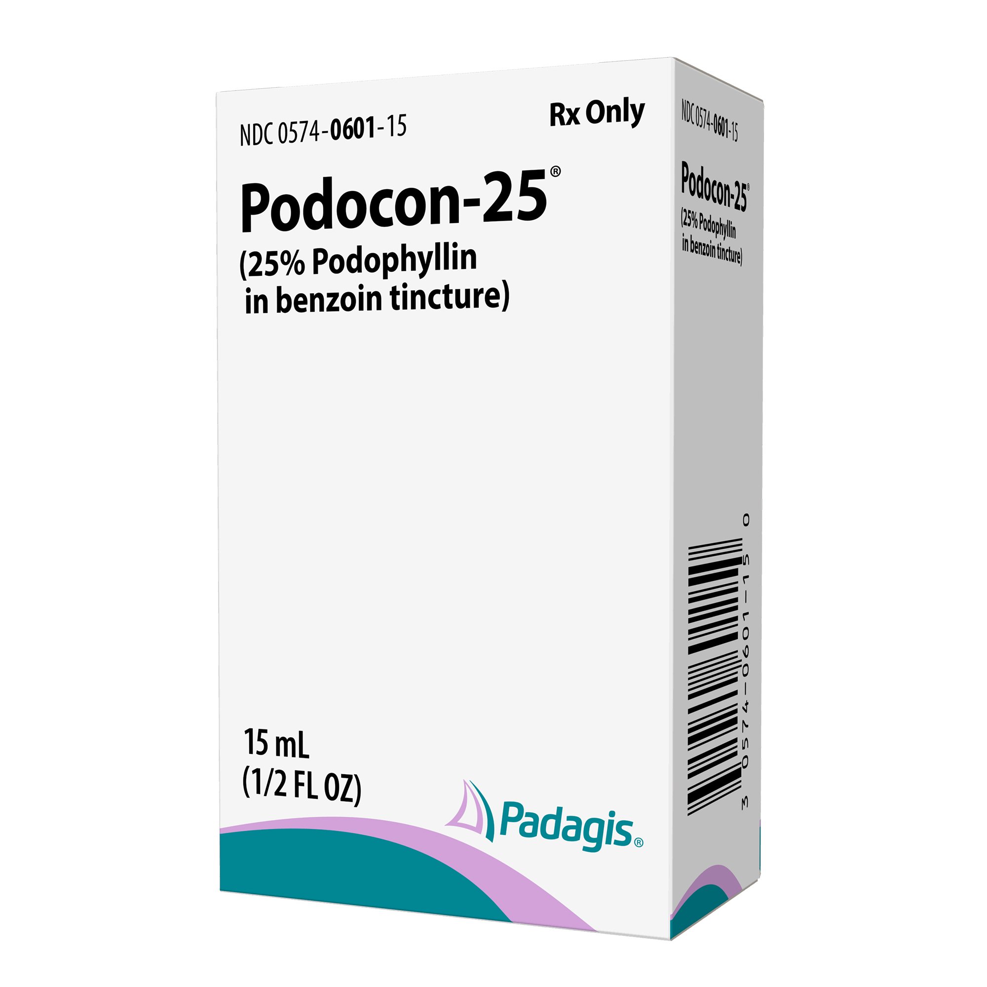 PODOCON-25 LIQ PERR 15ML PODOCON-25 25 % EXTERNAL SOLUTION Padagis LLC  00574-0601-15