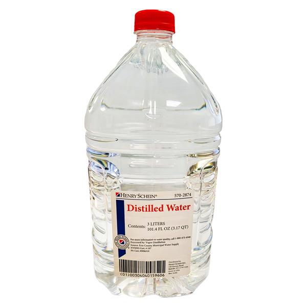 Distilled Water 3L 4/Case
