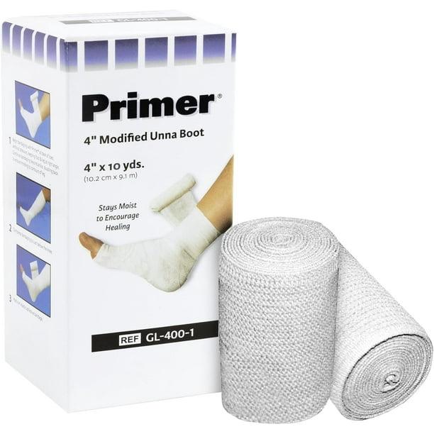 Premier Unna Boot Bandage Zinc Oxide 4"x10yd Rl, 12 EA/CA