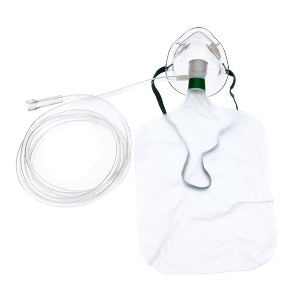 NRB Mask Teleflex Nonrebreothing Oxygen Mask Pediatric Teleflex 1058