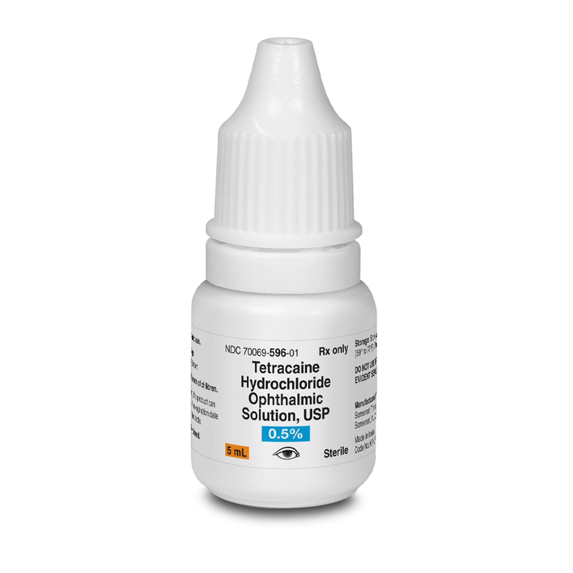 Tetracaine HCl Ophthalmic Solution 0.5% Bottle Each Somerset Pharma LLC