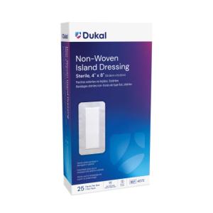 ISLAND DRESSING NONWOVEN 4X8ST 25/BX Dukal Corporation