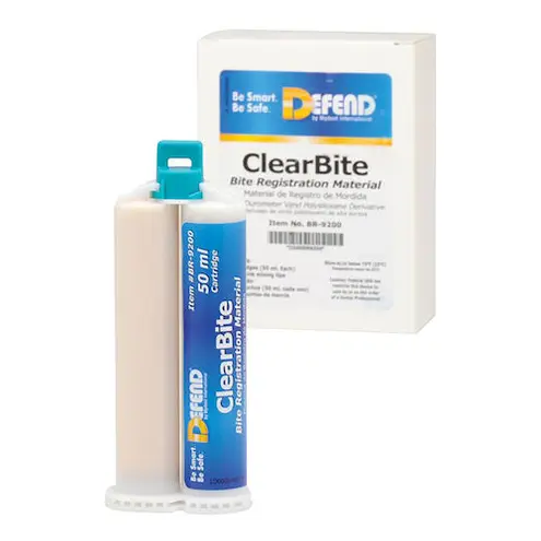 Defend® ClearBite Bite Registration Material – Fast Set, Unflavored