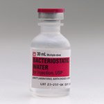 Bacteriostatic Water for Injection 30ml Vial 25PK Hospira