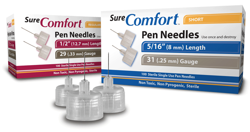 PEN NEEDLES 31G x 5/16 (8mm) 100 ct Allison Medical