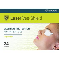 Laser Eye Protector Vee-Shield Adhesive