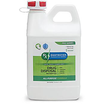 Rx Destroyer Pro Pharmaceutical Waste Container 1gal 3000 Pill 4/Case C2R Global Manufacturing