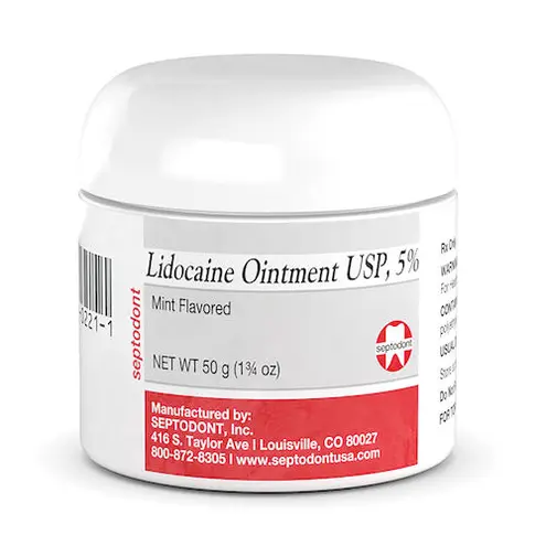 Septodont Topical Anesthetic Ointment Mint 50Gm/Jr