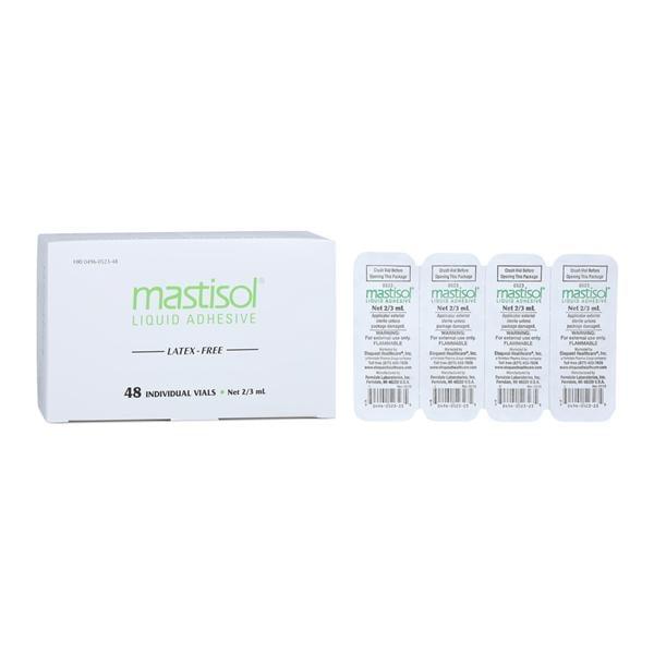 Mastisol Liquid Adhesive Adhesive Ethanol/Gum Mastic/Storax/Methyl Salicylate Clear 48/Box, 12 BX/CA
