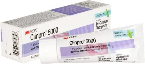Clinpro™ 5000 Toothpaste 1.1% NaF Spearmint 4oz Tube