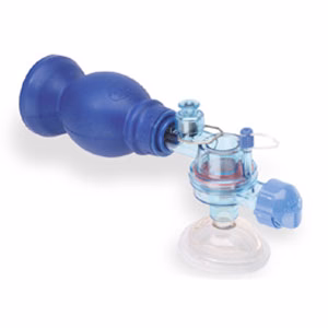 Resuscitator Mercury Medical® CPR 2® Face Mask MASK, CPR INFNT BVM W/MANOMTR 02 RESVR BAG (6/BX) Mer