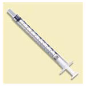Syringe Only - Leur Slip 1cc 200 Ct BD 309659