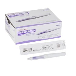 Skin Adhesive Dermabond Advanced™ 0.7 mL Liquid and Dome Applicator Tip 2-Octyl Cyanoacrylate