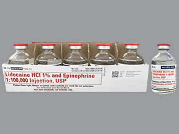 LIDOCAINE/EPI 1%-1 100000 INJ 25X50ML