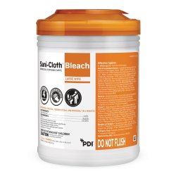 Surface Disinfectant Cleaner Sani-Cloth® Bleach Premoistened Germicidal Manua