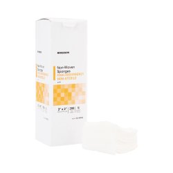 Nonwoven Sponge McKesson 3x3 in 4-Ply NonSterile 200 per Pack