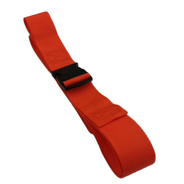 Backboard Strap 1-Piece w/Plastic Side Release Buckle 9' Polypropylene Orange Dick Medical Supply 27