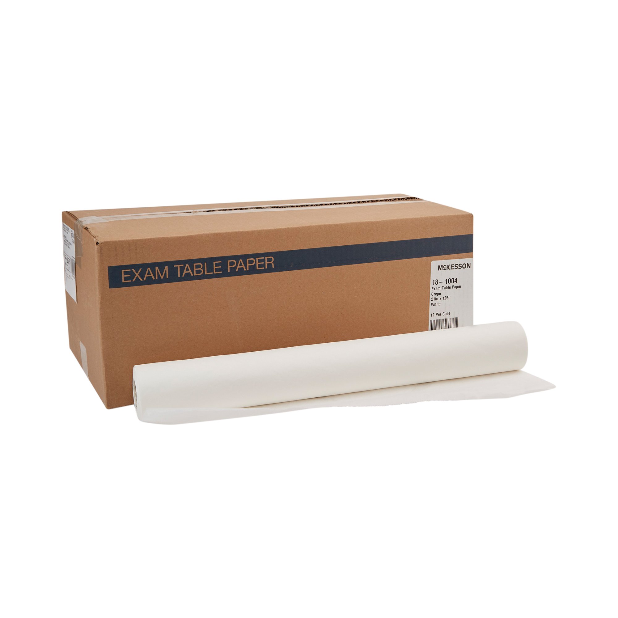 TABLE PAPER CREPE ECON WHT 21"X125' (12/CS) Mckesson Medical and Surgical Inc