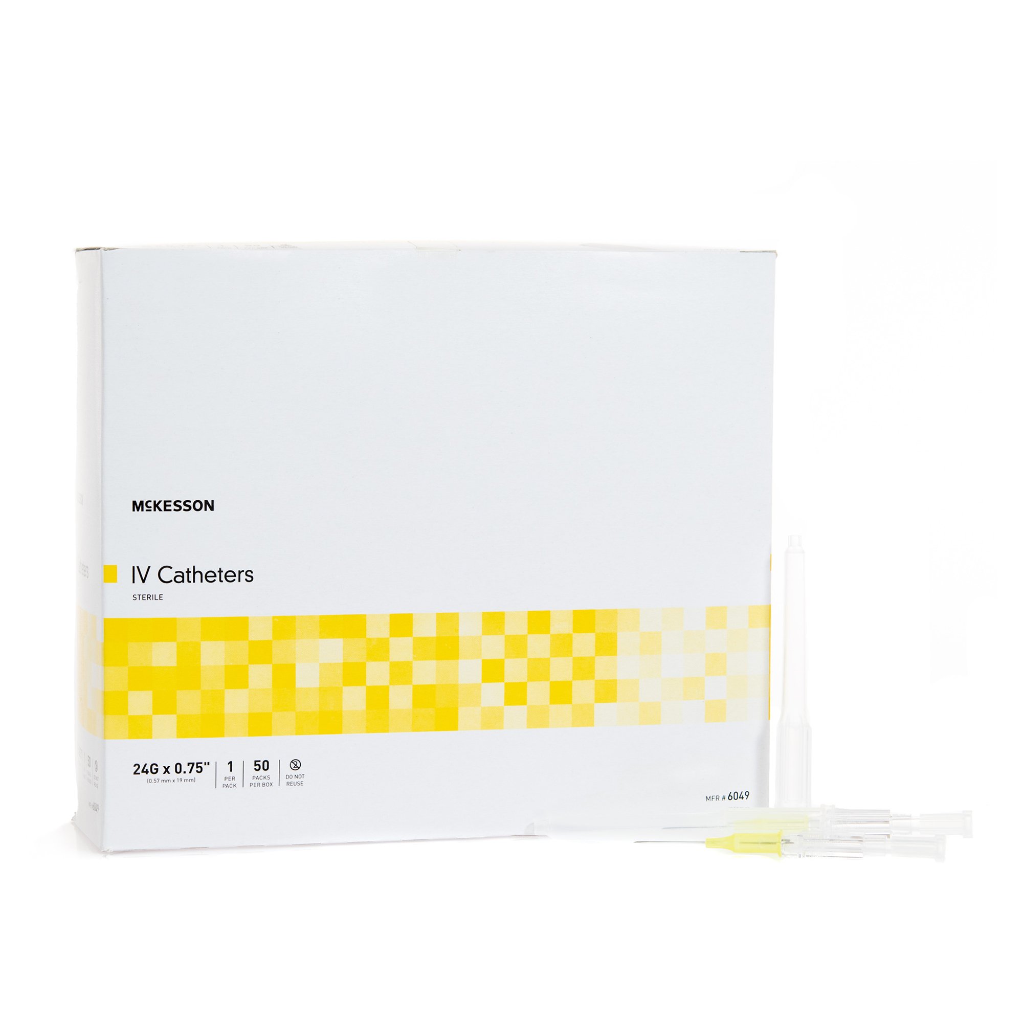IV Catheter 24GX3/4" 50/BX Mckesson Medical and Surgical Inc