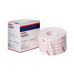 Dressing Retention Tape with Liner Hypafix® White 2 in X 10 Yard Nonwoven Polyester NonSterile