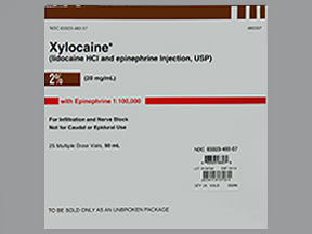 XYLOCAINE 2% EPI 1 100000 MDV25X50ML FRESENIUS KABI