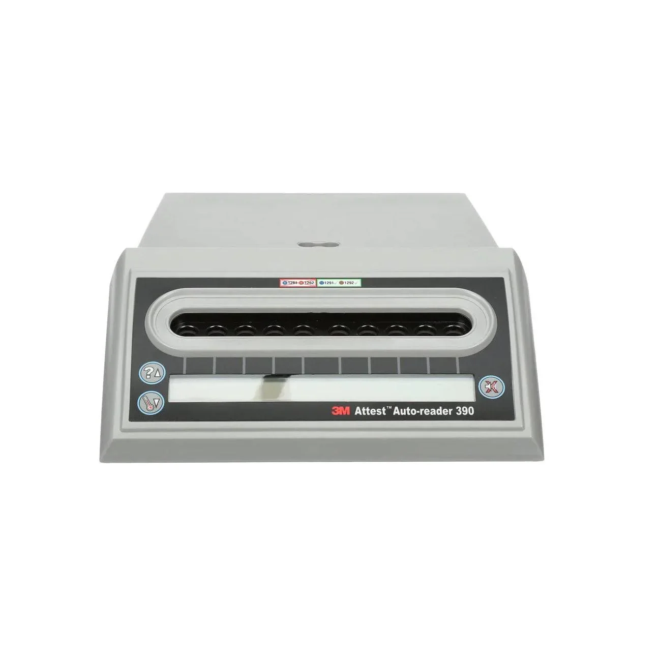 3M™ Attest Biological Monitor Charcoal 10 Vial Capacity / Audible Alarm / Backlit LCD Panel Each 390